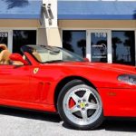 2001 ROSSO CORSA Ferrari 550 Barchetta Pininfarina Barchetta West Palm, FL (SOLD) on SuperCars-forsale.com